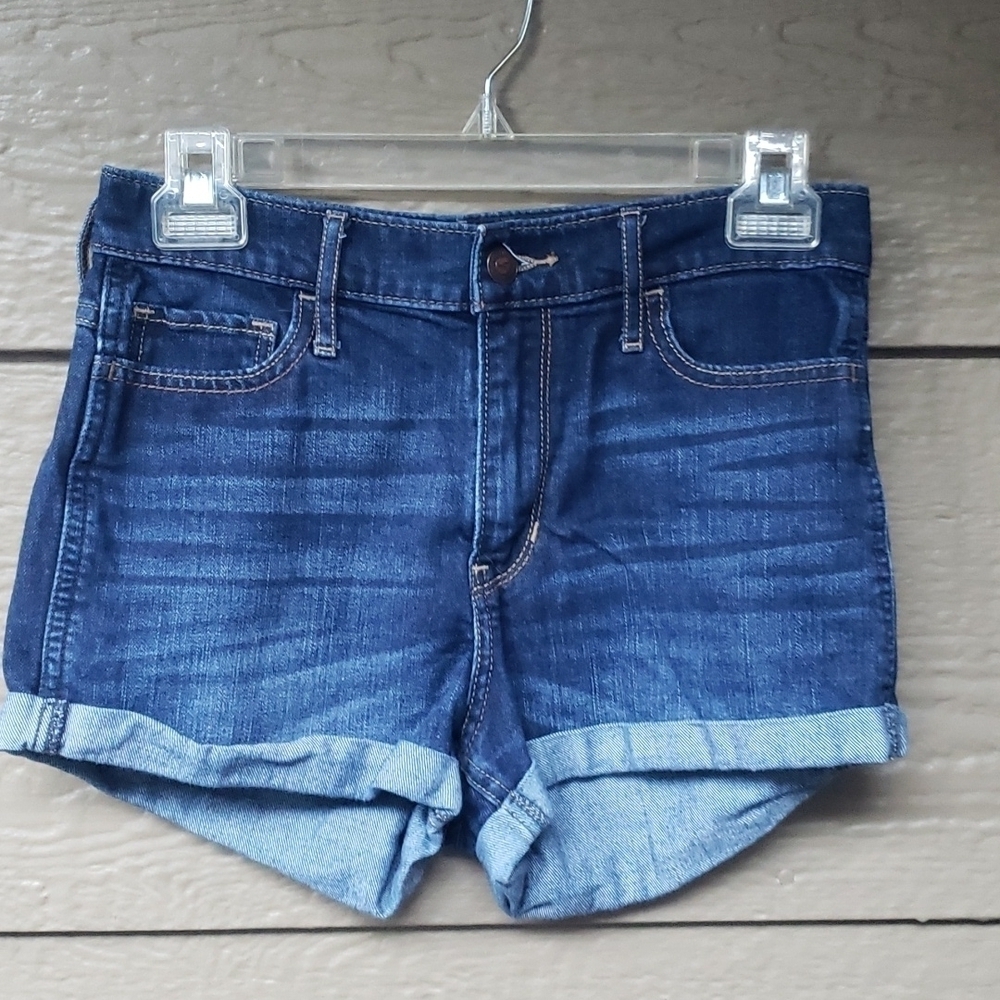 HOLLISTER Short-Short High Rise 2.5" Inseam Cuffed Jean Short 3 W/26